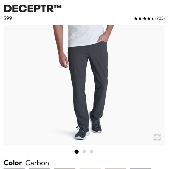 Kuhl Deceptr Pants Size 30x30 - Picture 8 of 8